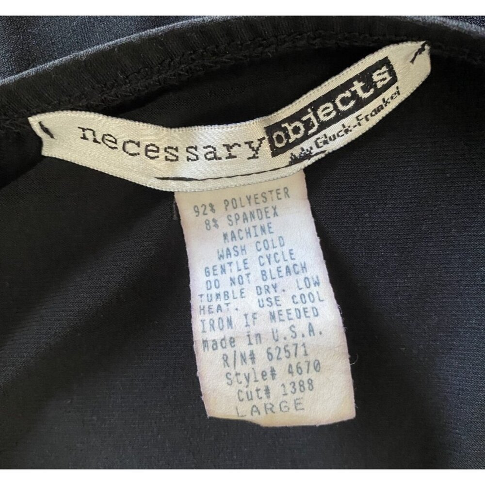 Nwt Necessary Objects By Gluck & Frankei Large Bl… - image 5